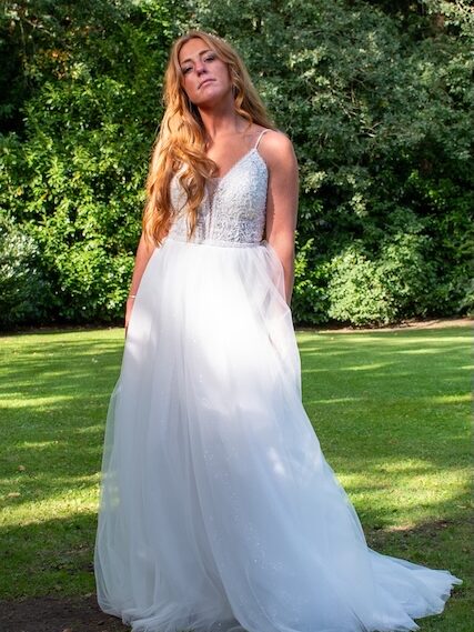 Allure Bridals Platinum Collection P328 klein